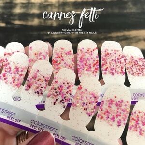 NEW Color Street Cannes-Fetti (retired)